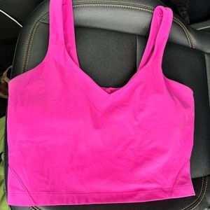 Women’s Lululemon Align Sonic Pink Tank Top. Purchased for $70